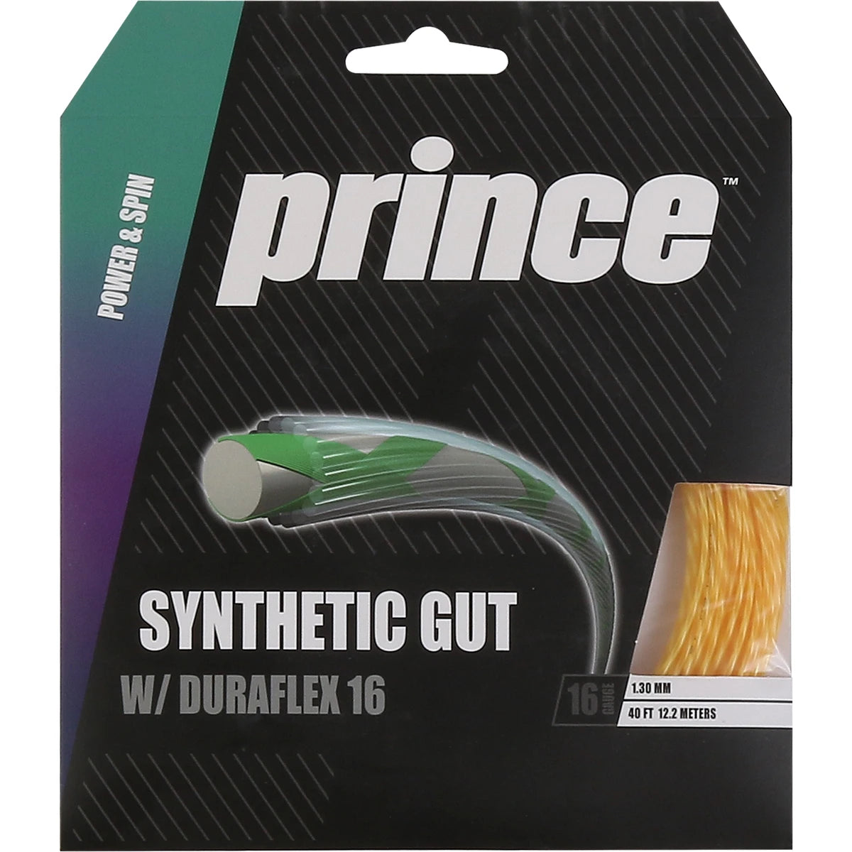 CORDAGE PRINCE SUPER SYNTHETIC GUT DURAFLEX 16 (12 METRES)