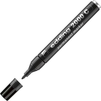 EDDING BLACK FELT TIP MARKER