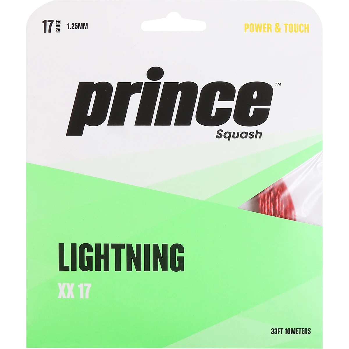 CORDAGE SQUASH PRINCE LIGHTNING XX (10 METRES)