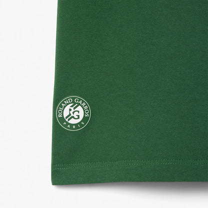 T-SHIRT LACOSTE FEMME ROLAND GARROS GRAPHIQUE