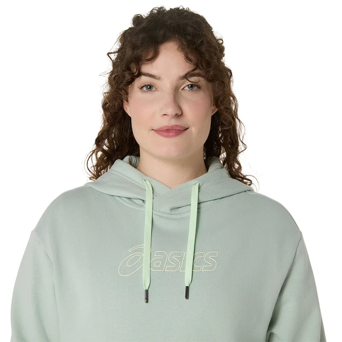 ASICS WOMEN'S TRAINING HOODED FLEECE SWEATSHIRT