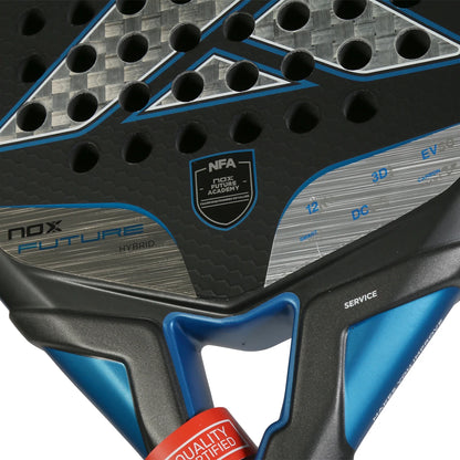RAQUETTE DE PADEL NOX FUTURE HYBRID 12K ALUM