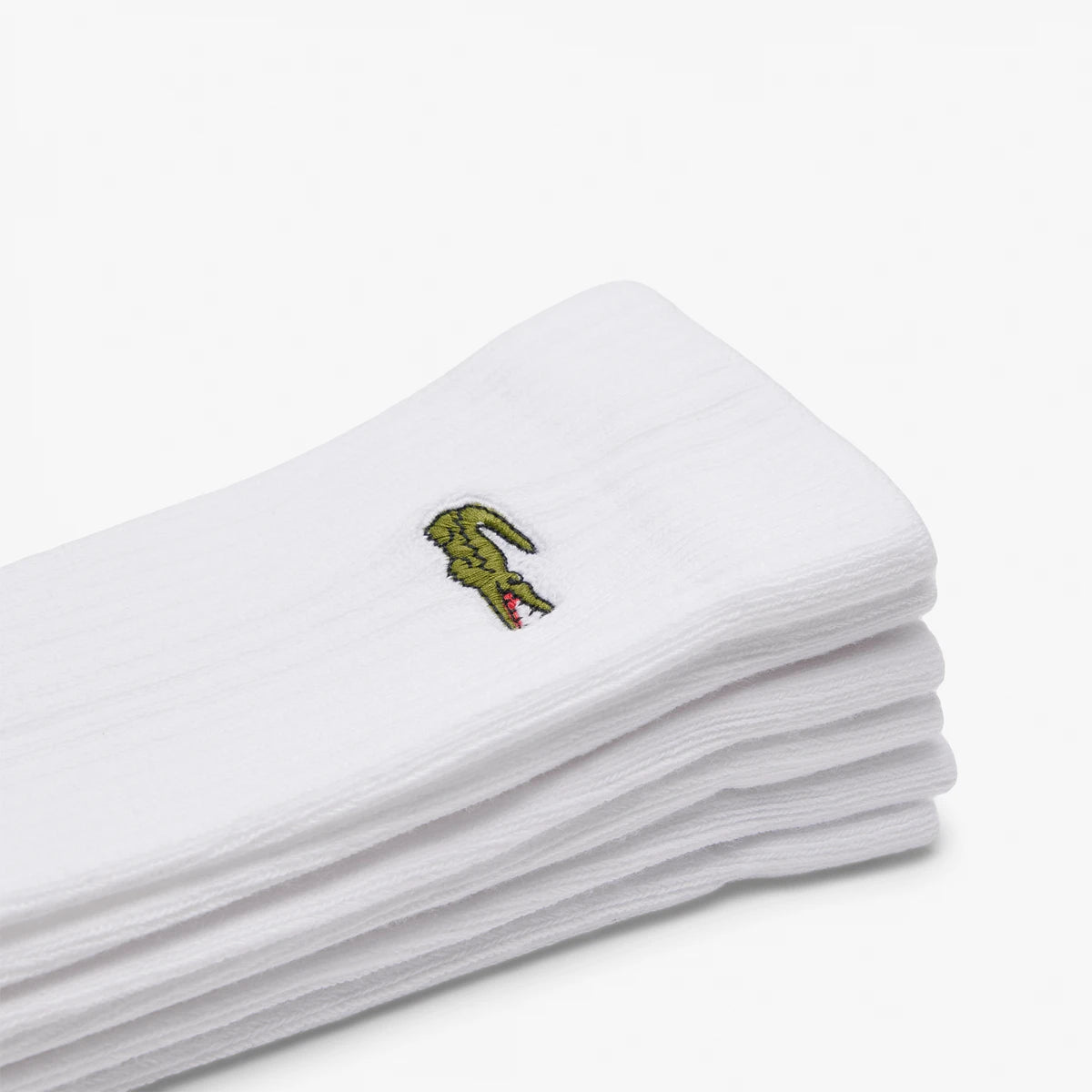 3 PAIRS OF LACOSTE ATHLETE SOCKS (MID)