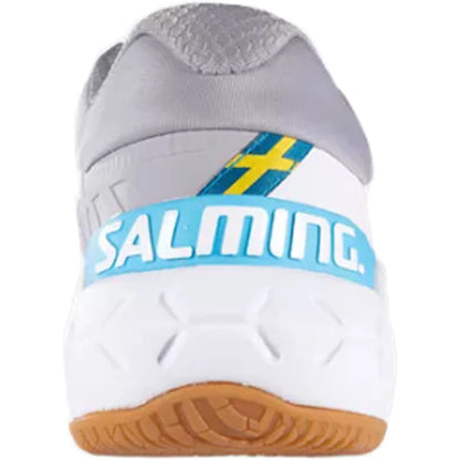 DAMEN INDOOR SCHUHE SALMING RECOIL ULTRA WEISS/GRAU/CYAN