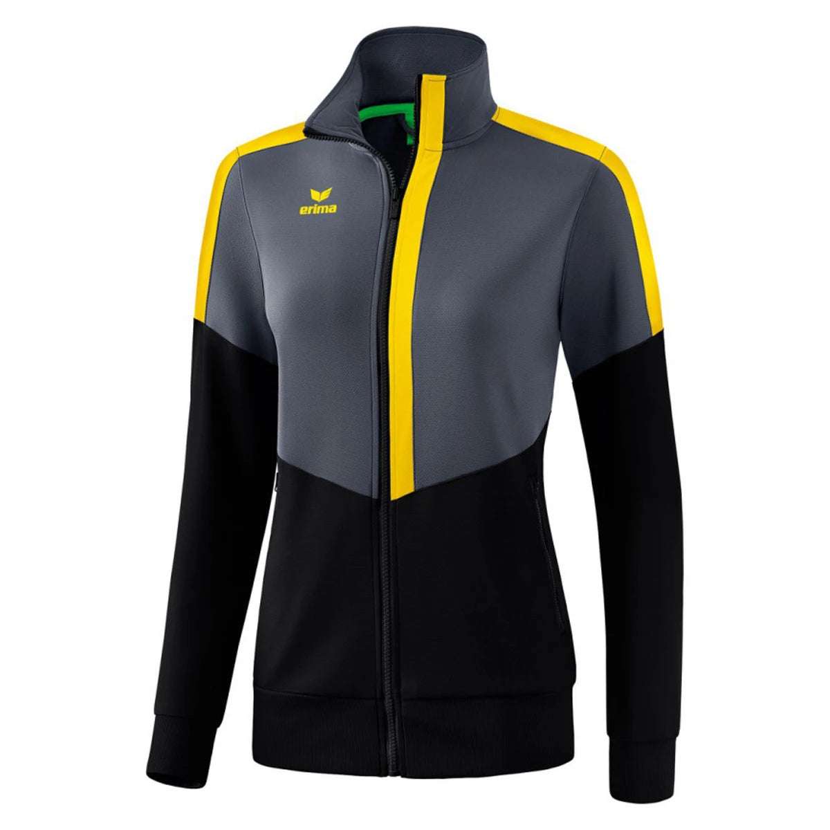 VESTE ERIMA FEMME WORKER SQUAD GRIS/NOIR/JAUNE