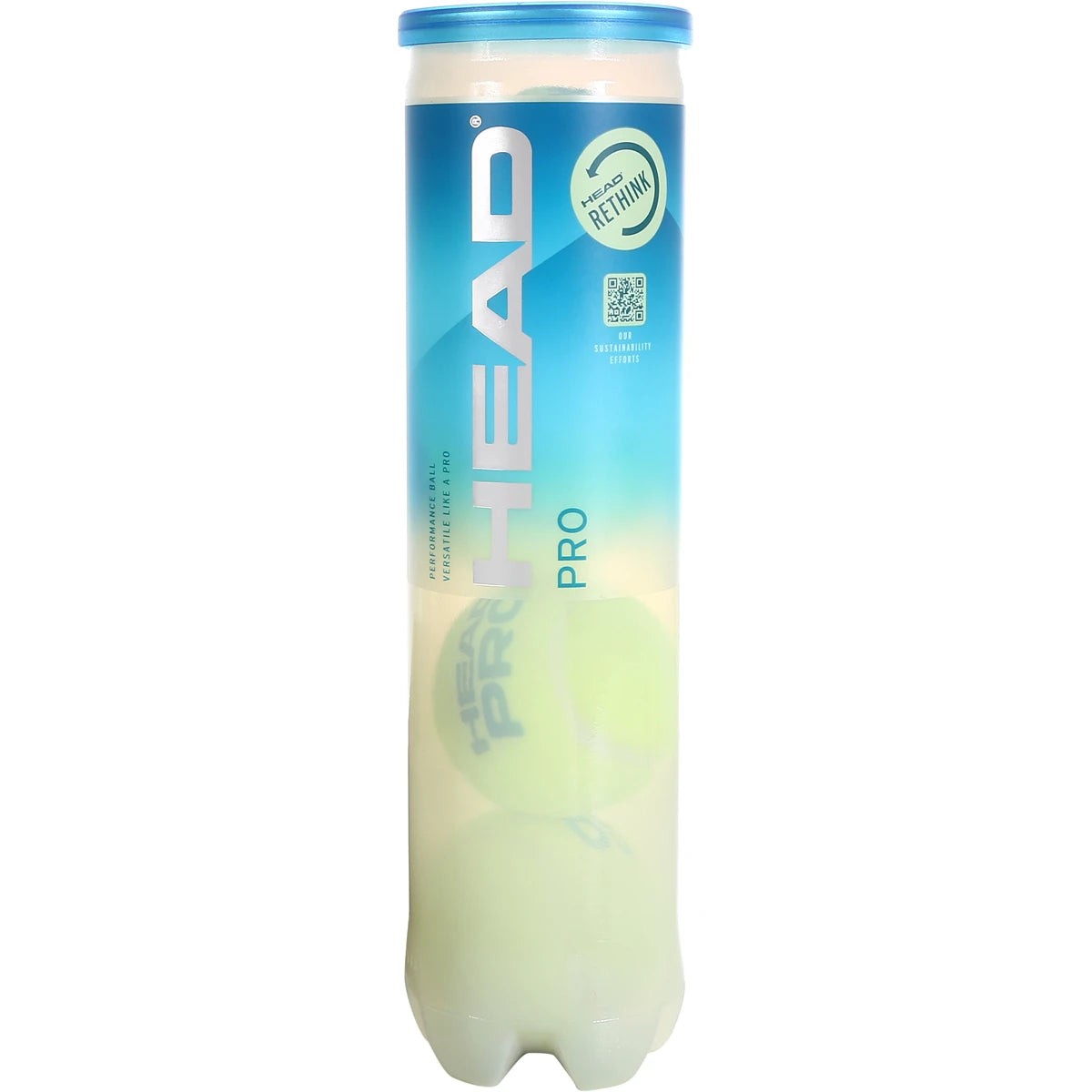 TUBE DE 4 BALLES HEAD PRO