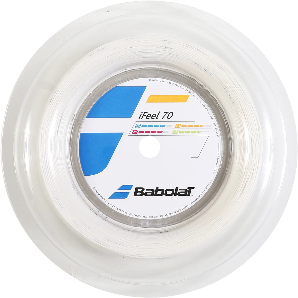BOBINE BADMINTON BABOLAT IFEEL 70 (200 METRES)
