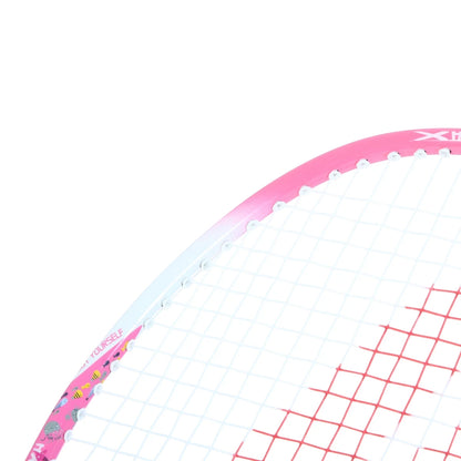 SET MIT 2 BADMINTONSCHLÄGERN KAWASAKI HAPPY KIDS 605 JR