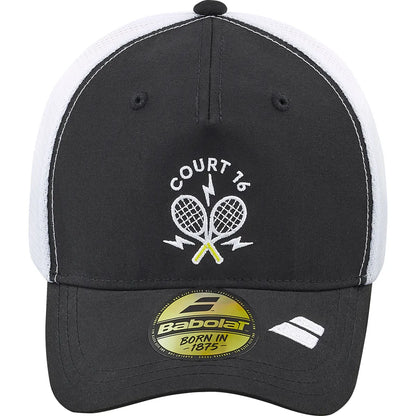 BABOLAT JUNIOR COURT 16 CURVE TRUCKER CAP