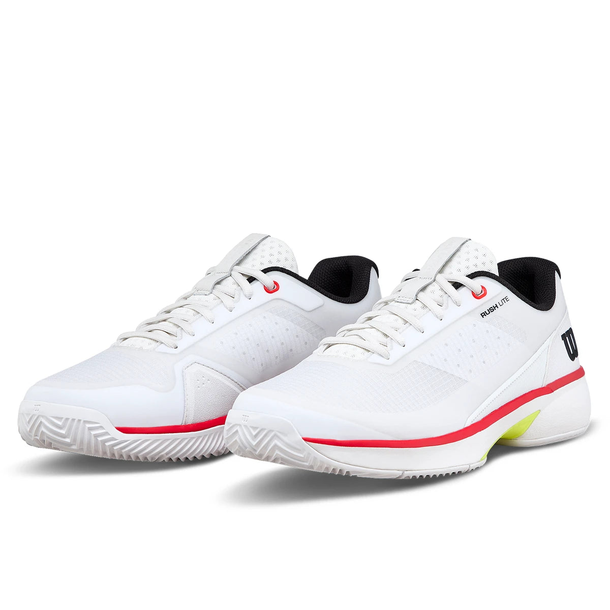 WILSON RUSH LITE 5 SCHUHE ROTE TONPLATTE