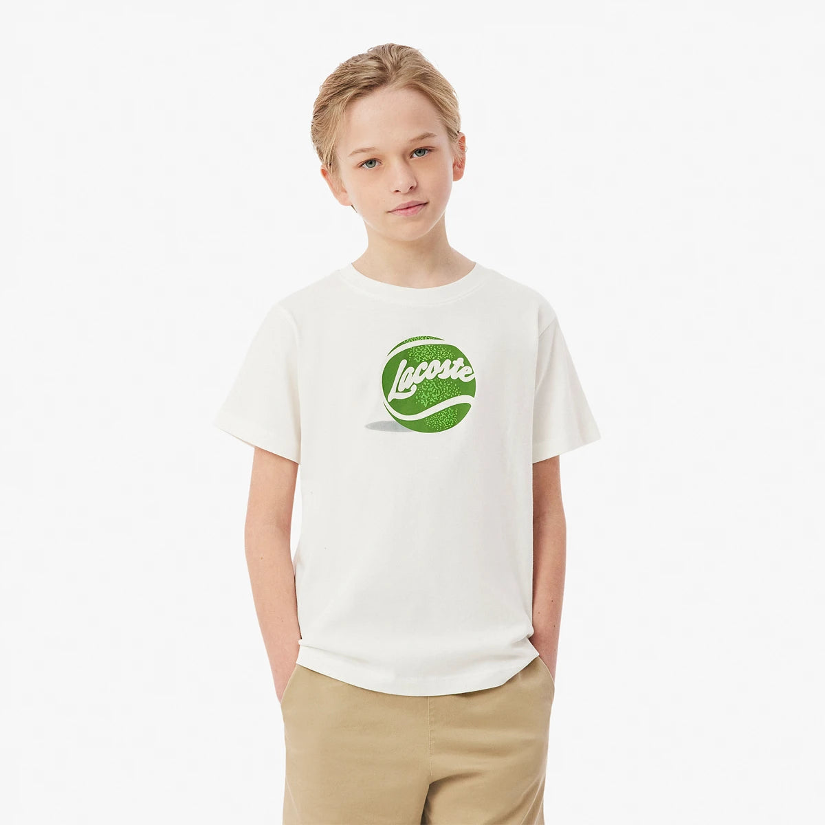 LACOSTE JUNIOR T-SHIRT BÄLLE