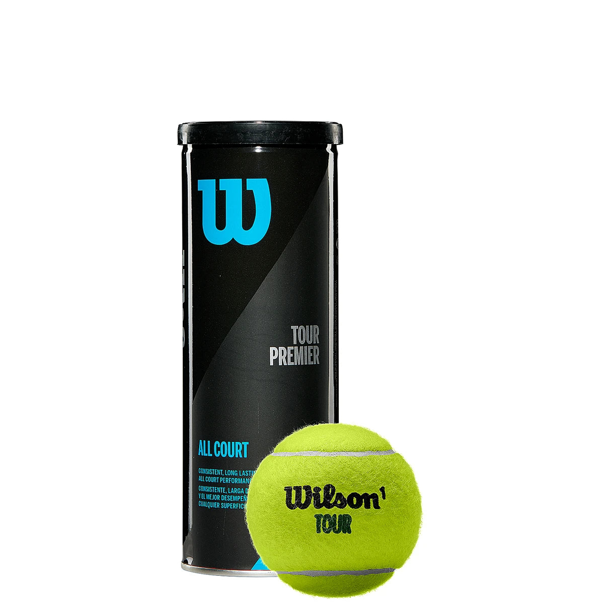 TUBE DE 3 BALLES WILSON TOUR PREMIER