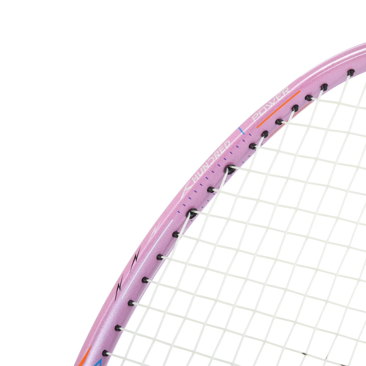 BADMINTONSCHLÄGER HUNDRED NITRIX 10 (5U) (GESAITET)