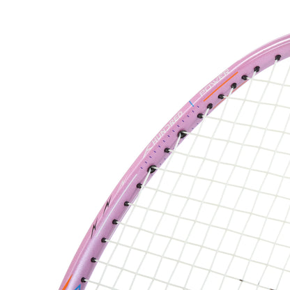 BADMINTONSCHLÄGER HUNDRED NITRIX 10 (5U) (GESAITET)