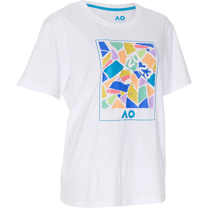 T-SHIRT AUSTRALIAN OPEN FEMME MOSAIC