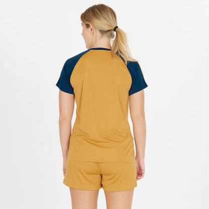 T-SHIRT FZ FORZA FEMME PR2505 S/S MUSTARD GOLD