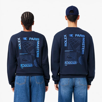 LACOSTE ROLEX PARIS MASTERS GRAPHIC SWEAT