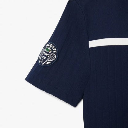 POLO LACOSTE HERITAGE PLISSIERT