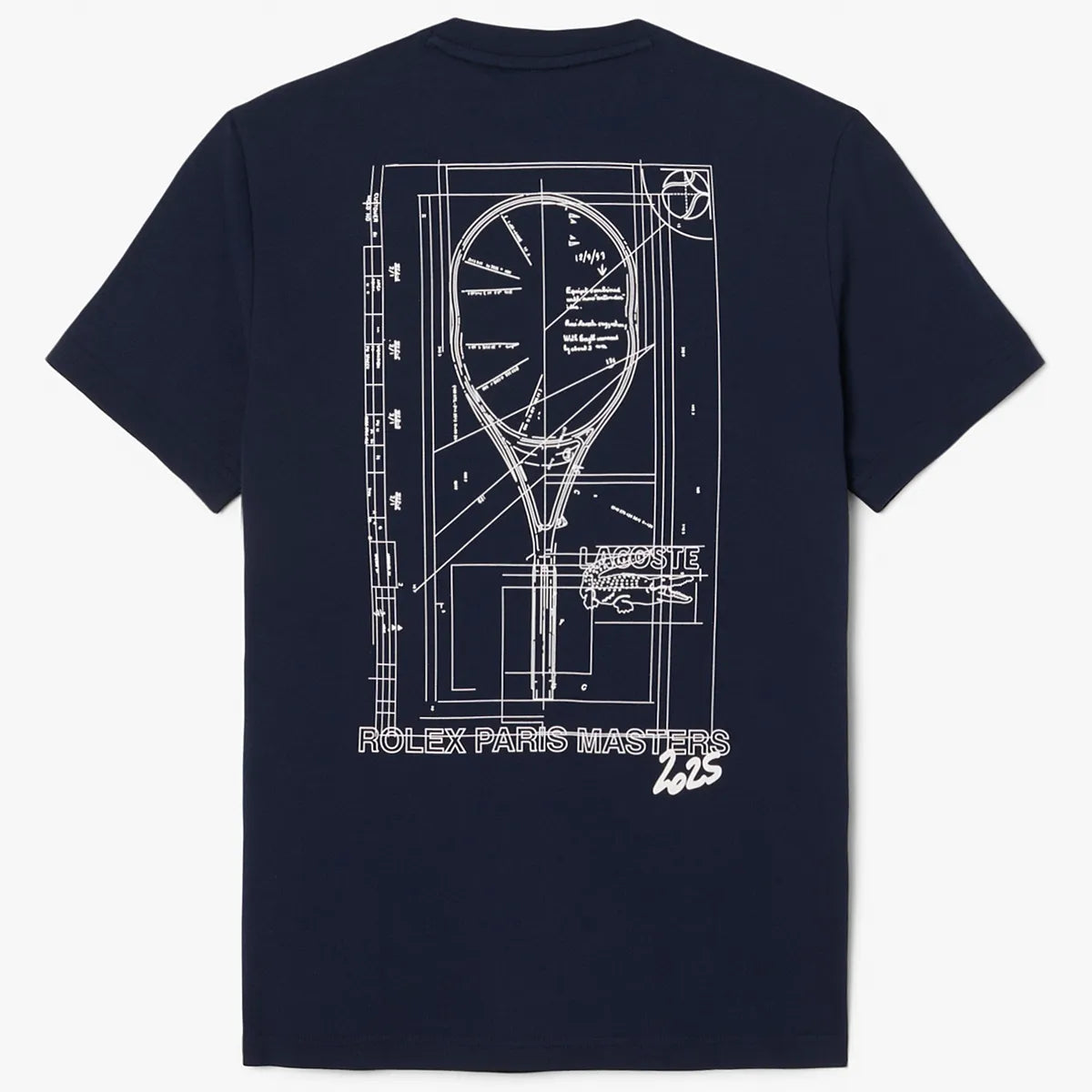T-SHIRT LACOSTE ROLEX PARIS MASTERS