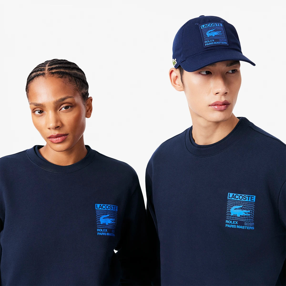 LACOSTE ROLEX PARIS MASTERS GRAPHIC SWEAT