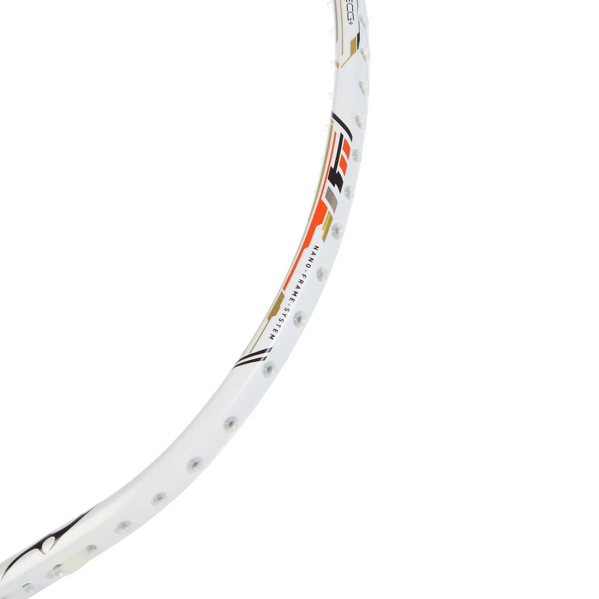 BADMINTONSCHLÄGER HUNDRED T-FUSION 500 ATTK 4U (UNBESAITET)