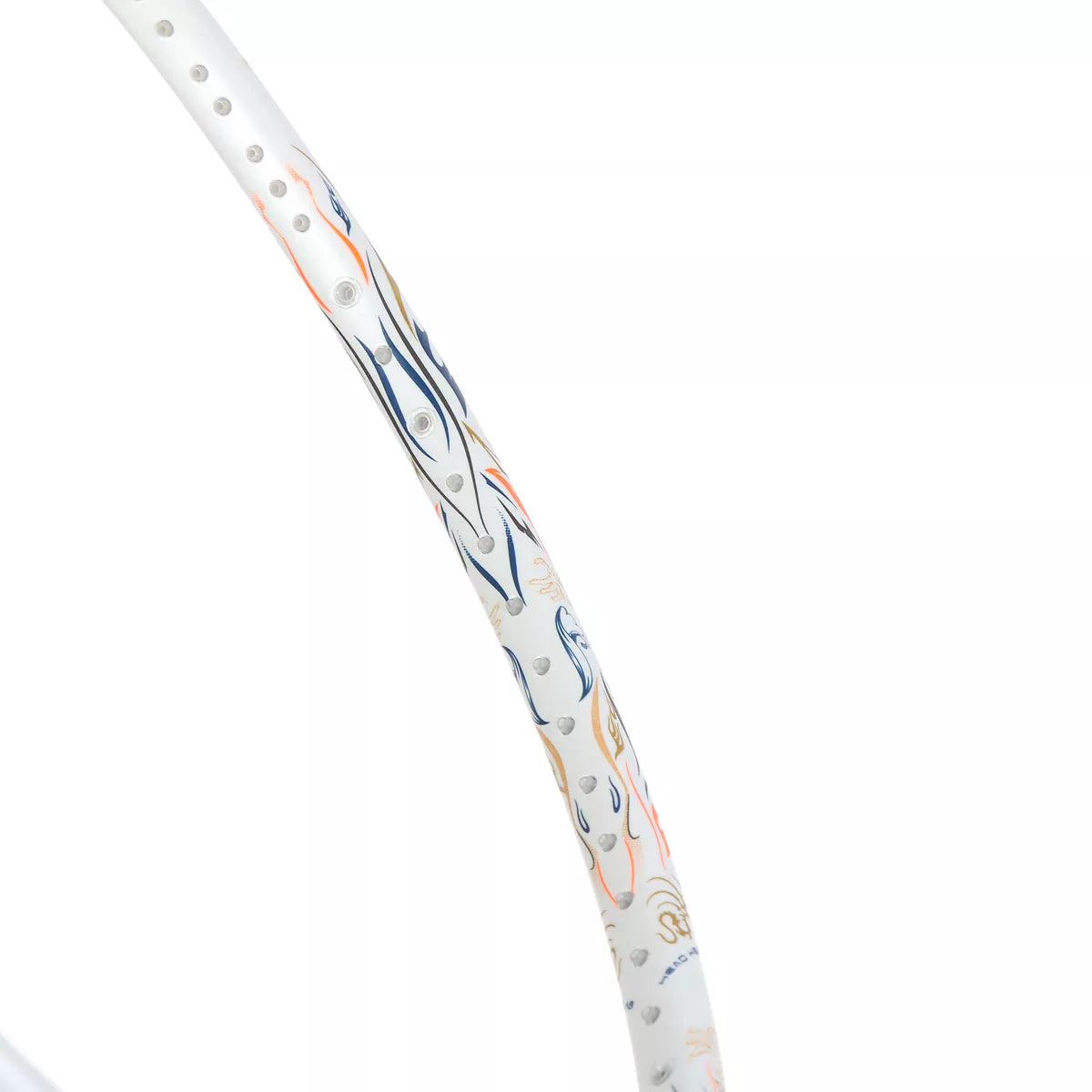 RAQUETTE DE BADMINTON HUNDRED BATTLE 900-(4U) WHITE
