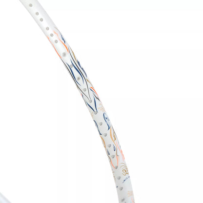 RAQUETTE DE BADMINTON HUNDRED BATTLE 900-(4U) WHITE