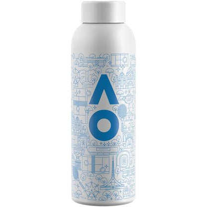 WATERDROP STAINLESS STEEL WATER BOTTLE AO MELBOURNE 600ML