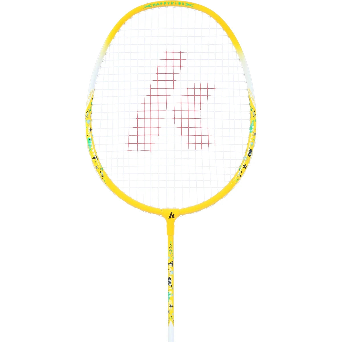 SET MIT 2 BADMINTONSCHLÄGERN KAWASAKI HAPPY KIDS 605 JR