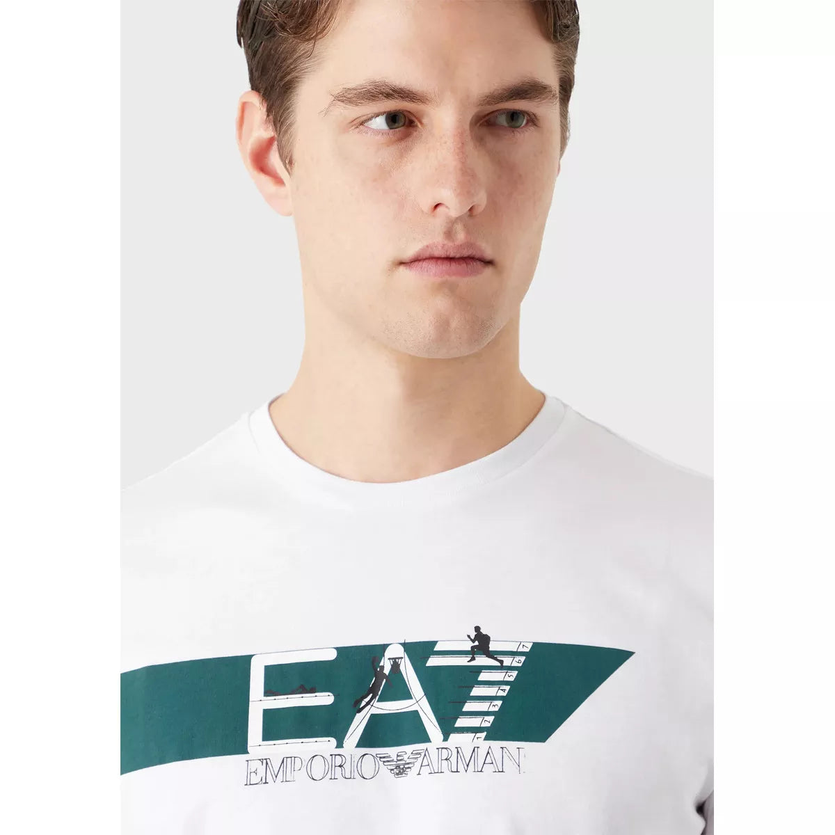 T-SHIRT EA7 TRAINING CASUAL SPORTLICHES LOGO