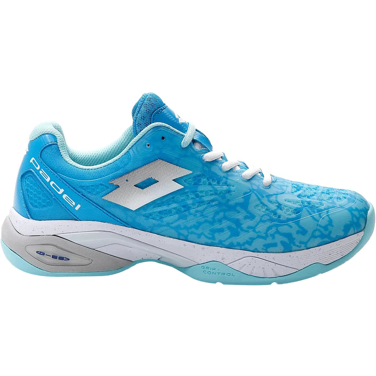 LOTTO DAMENSCHUHE SUPERRAPIDA 200 III PADEL/ROTEN BODEN