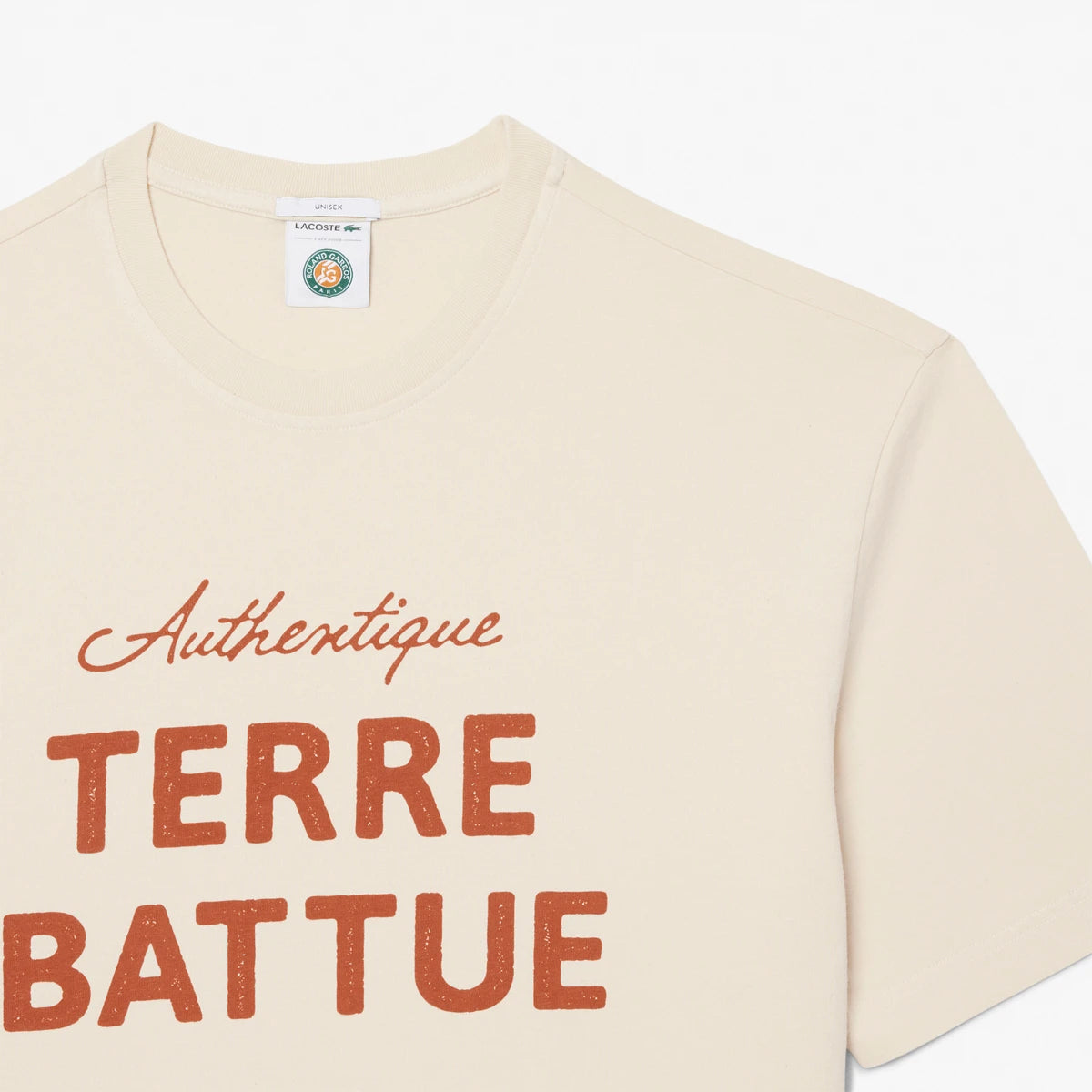 T-SHIRT LACOSTE ROLAND GARROS CLAY