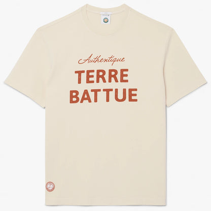 T-SHIRT LACOSTE ROLAND GARROS CLAY