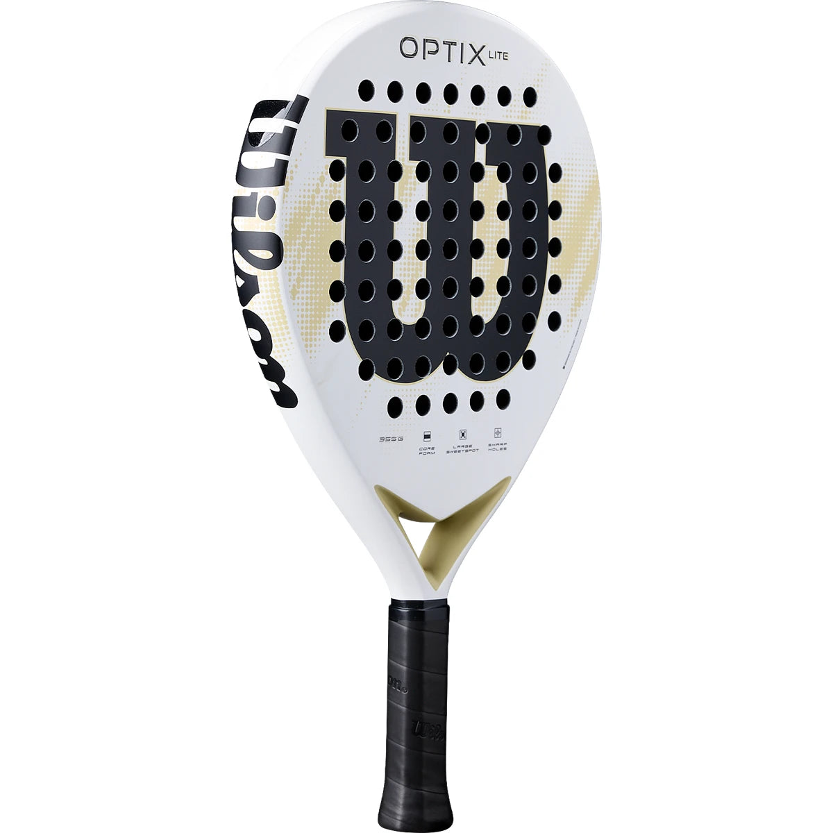 RAQUETTE DE PADEL WILSON OPTIX V2 LITE WHITE