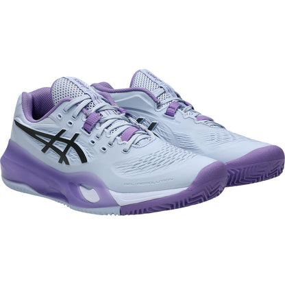 CHAUSSURES ASICS FEMME GEL RESOLUTION X NIGHT ENERGY TERRE BATTUE