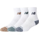 3 PAIRES DE CHAUSSETTES NEW BALANCE ACTIVE CREW (ANKLE)