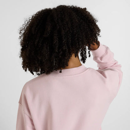 NEW BALANCE DAMEN SWEATSHIRT ESSENTIALS FRENCH TERRY LOGO