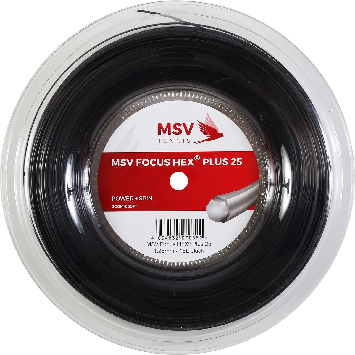 BOBINE MSV FOCUS HEX PLUS 25 (200 METRES)