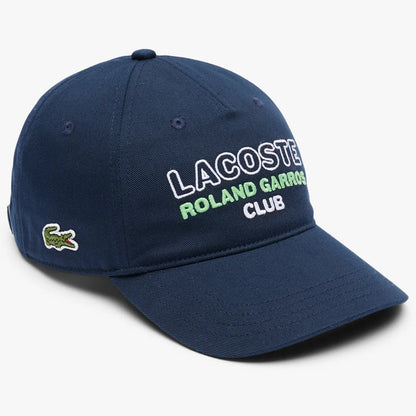 CASQUETTE LACOSTE ROLAND-GARROS CLUB