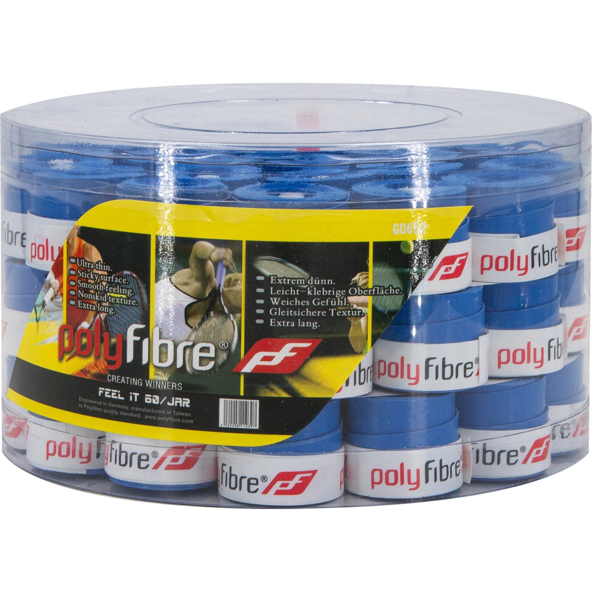 POLYFIBRE FEEL IT OVERGRIPS x60