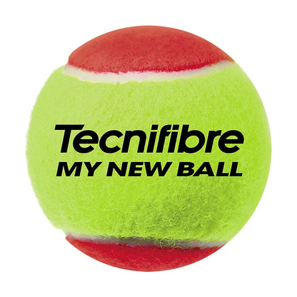 BEUTEL MIT 3 TECNIFIBRE MY NEW BALL TENNISBÄLLEN