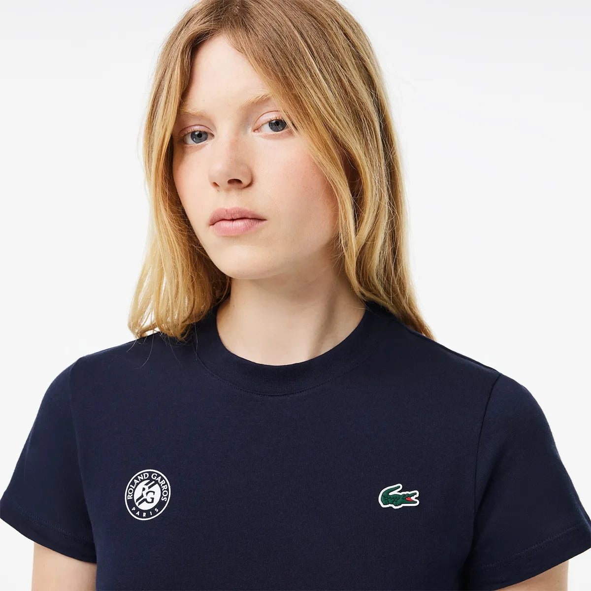 T-SHIRT LACOSTE FEMME ROLAND-GARROS