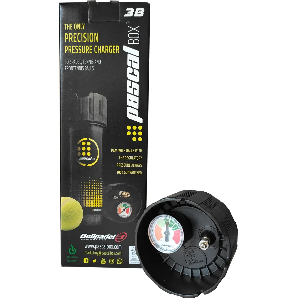 BULLPADEL PASCAL BOX 3B PRESSURISER