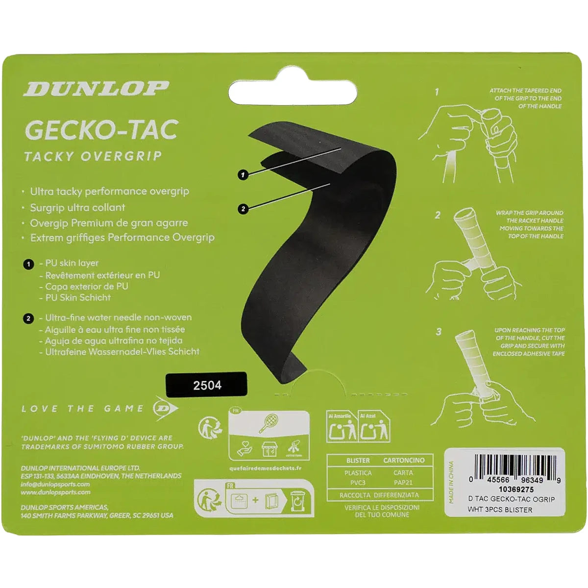 Surgrips Dunlop Gecko-Tac X3