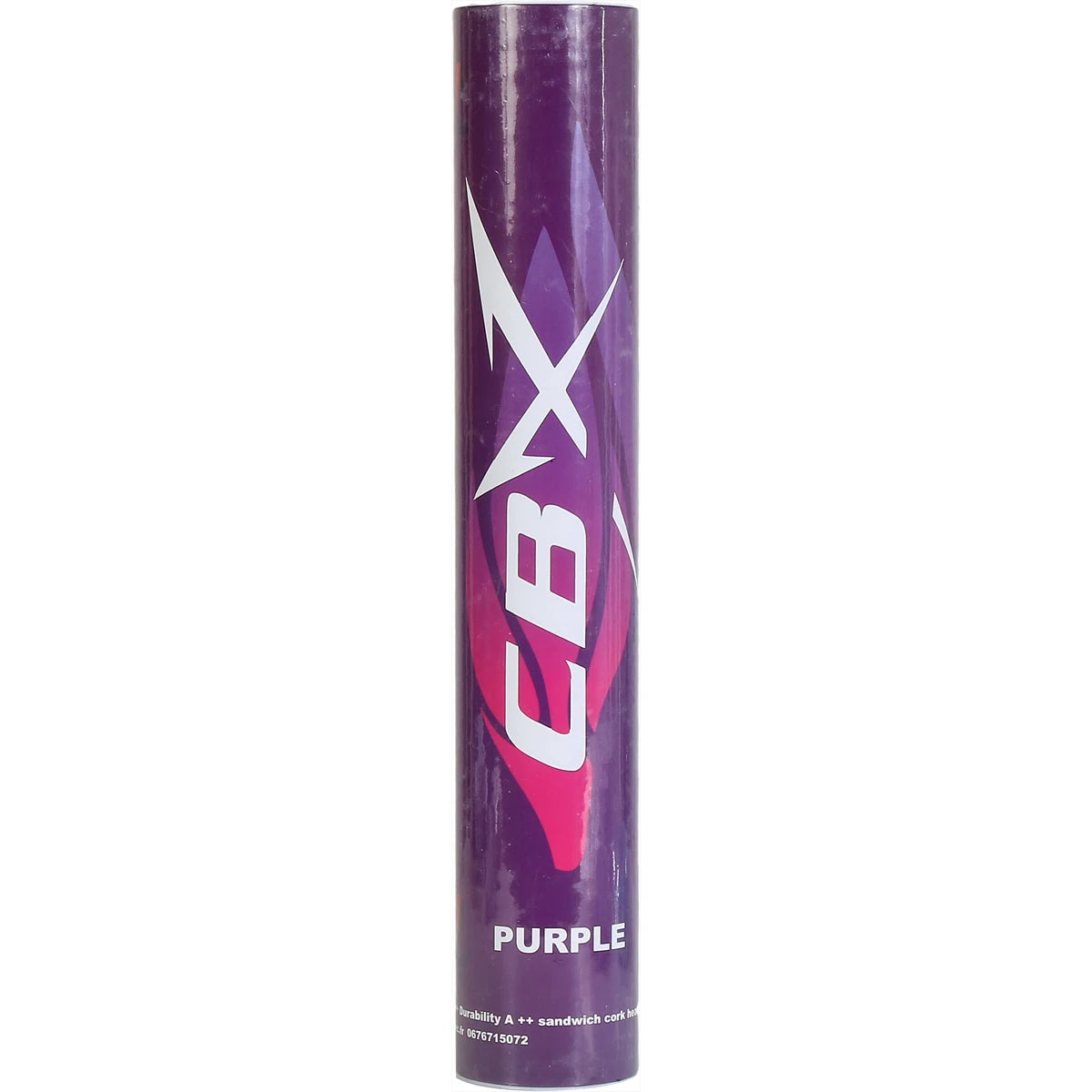 BADMINTONSCHLÄGER FEDERBÄLLE CBX PURPLE