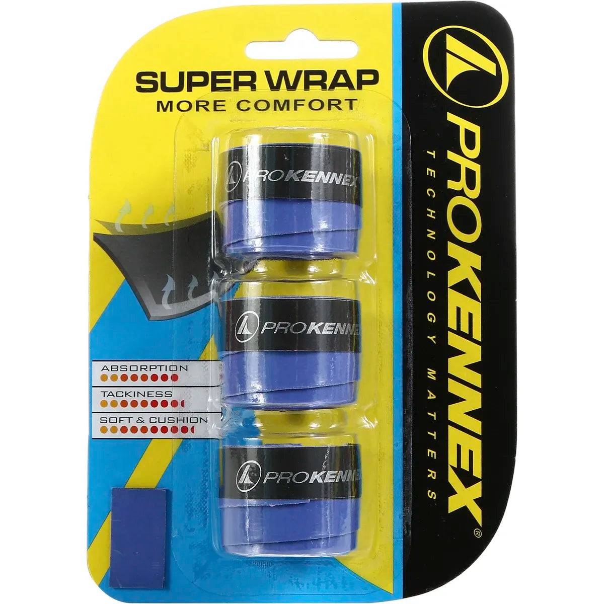 KENNEX SUPERWRAP PRO OVERGRIPS x3