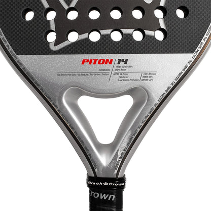 RAQUETTE DE PADEL BLACK CROWN PITON 14