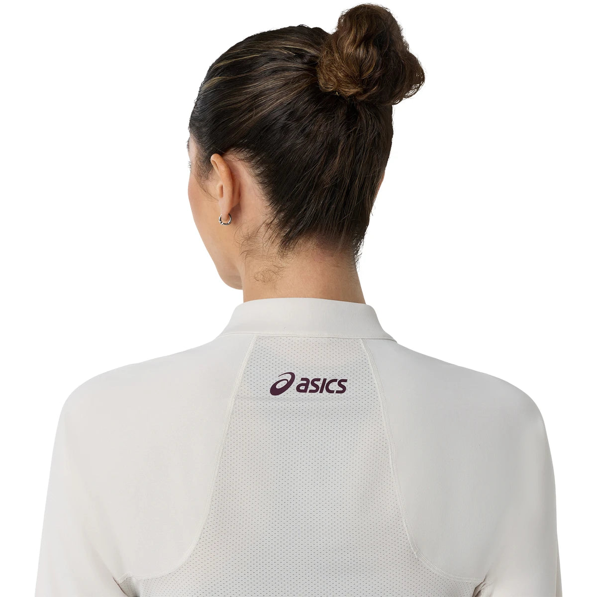 T-SHIRT ASICS FEMME MATCH 1/2 ZIP