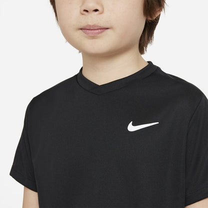 NIKE JUNIOR JUNGEN T-SHIRT COURT DRI-FIT VICTORY
