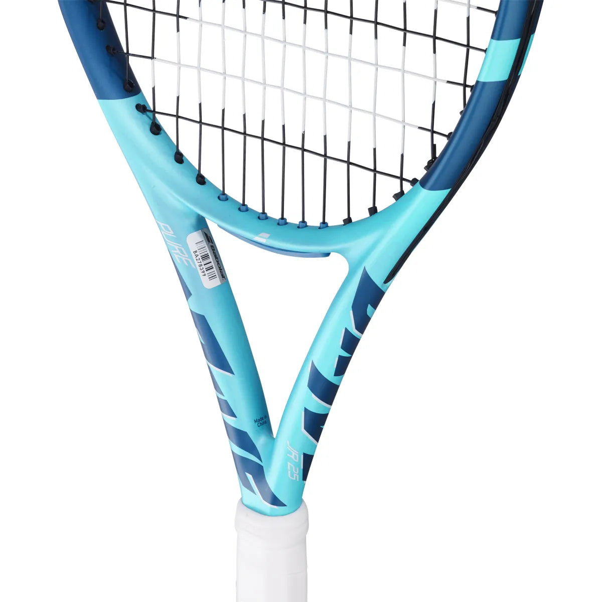 RAQUETTE BABOLAT PURE DRIVE JUNIOR 25 LIGHT BLUE  (240 GR) (CORDEE)